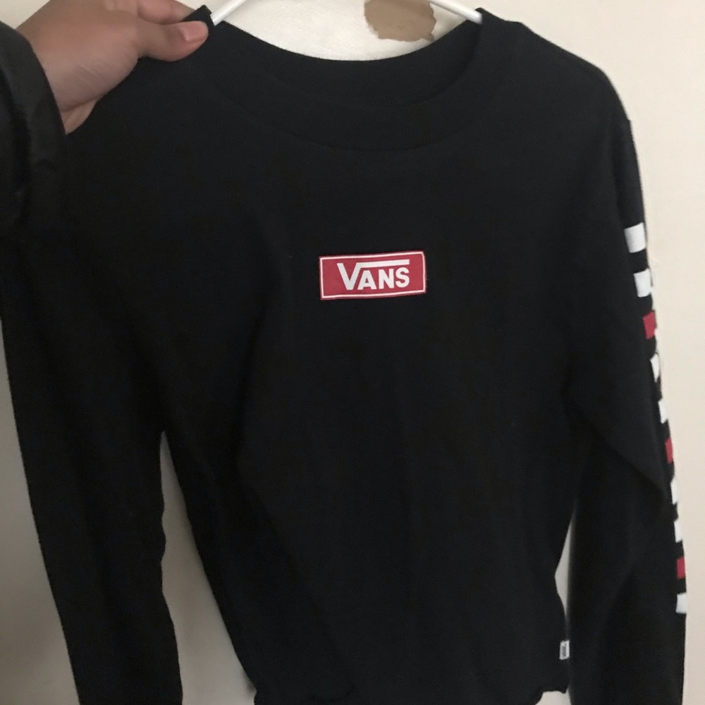 Vans long sleeve checker board shirt